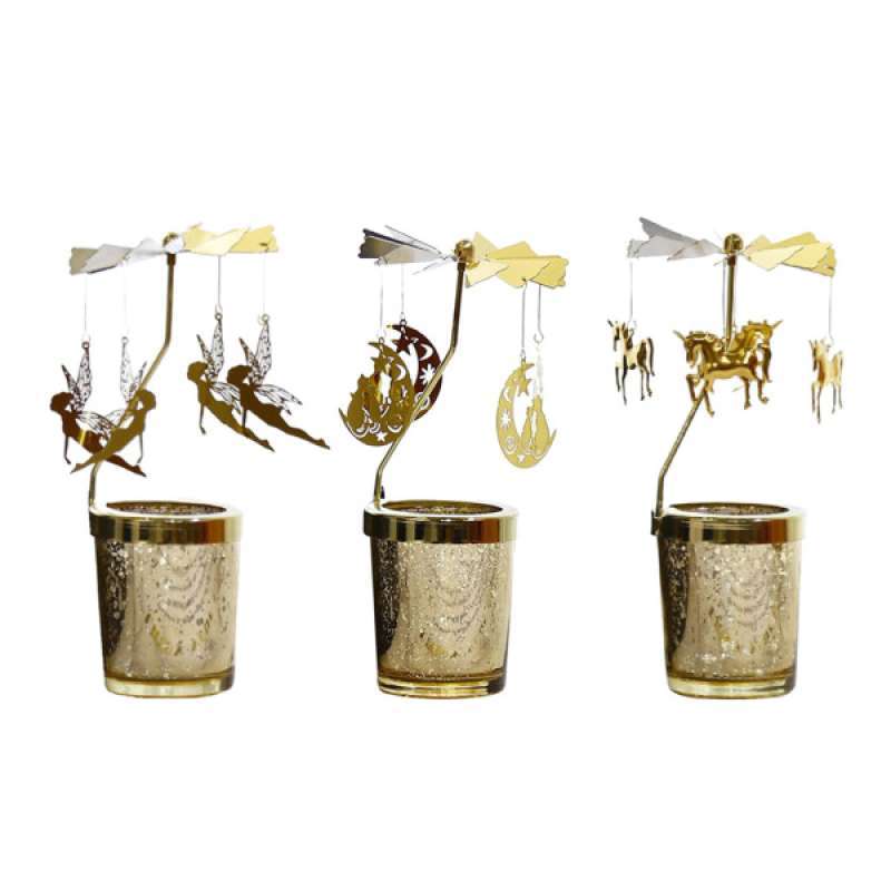 Jual 3pcs Rotating Metal Candle Holder Fairy Candlestick For Dinner Party Decor Terbaru Juni 2021 Blibli