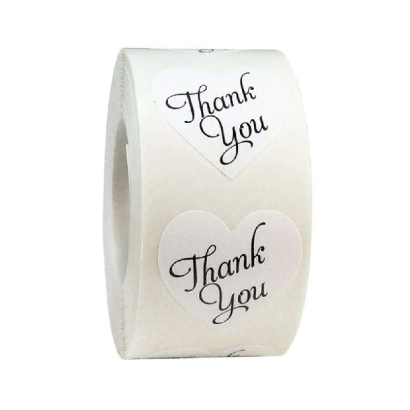 500x Roll Round Adhesive Sticker Package Envelope Label for Party Birthday