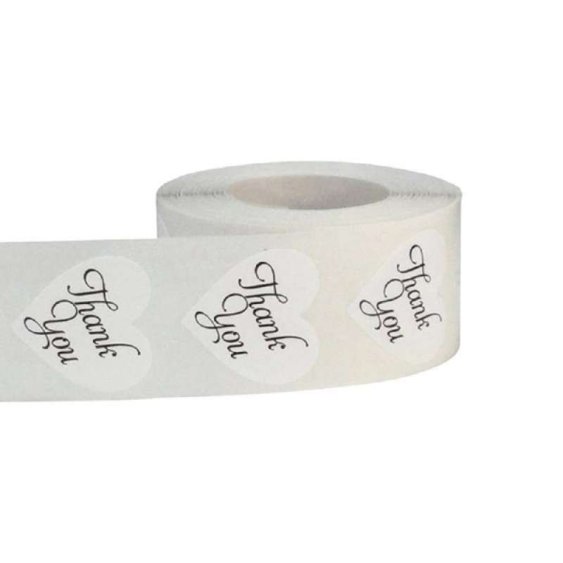 Promo 500x Roll Round Adhesive Sticker Package Envelope Label ...