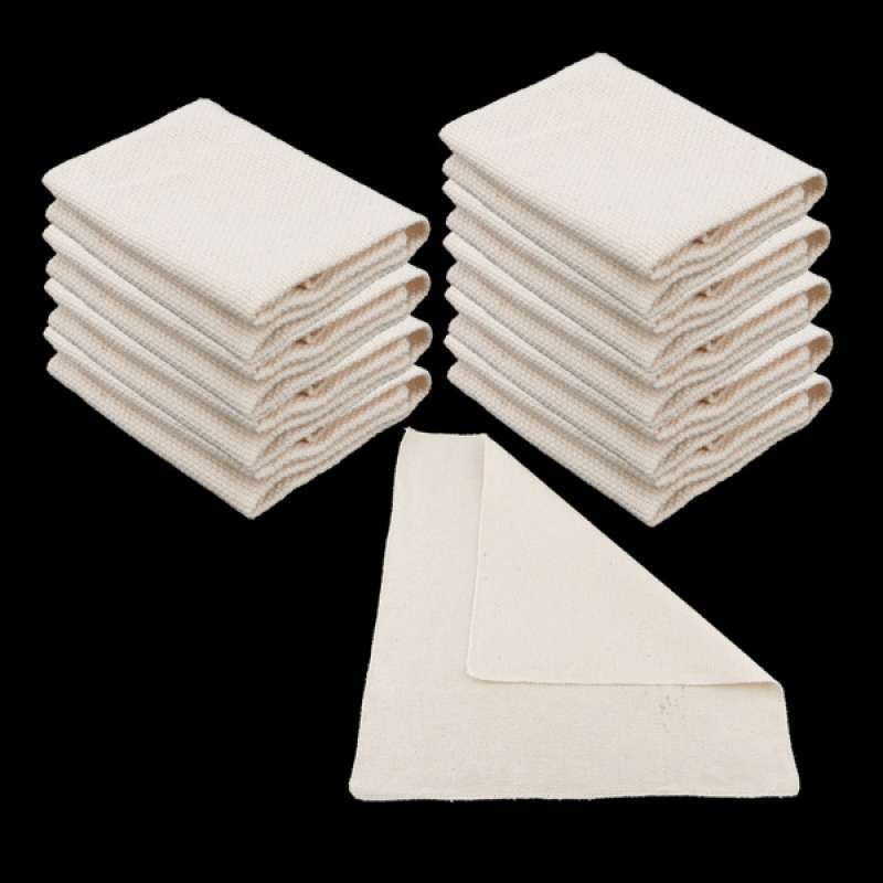 10pcs Blank Cotton Rug Monk's Aida Cloth Embroidery Cloth Sewing Fabric 