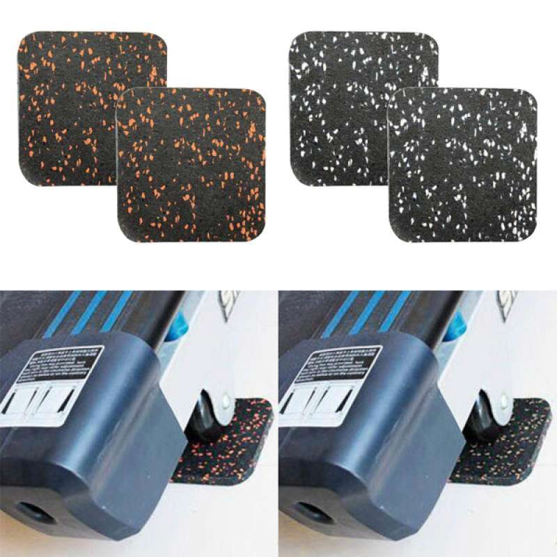 Jual 2 Pairs Treadmill Shock Absorbing Mat Rubber Yoga Home Gym Exercise Mat Online September 2020 Blibli Com