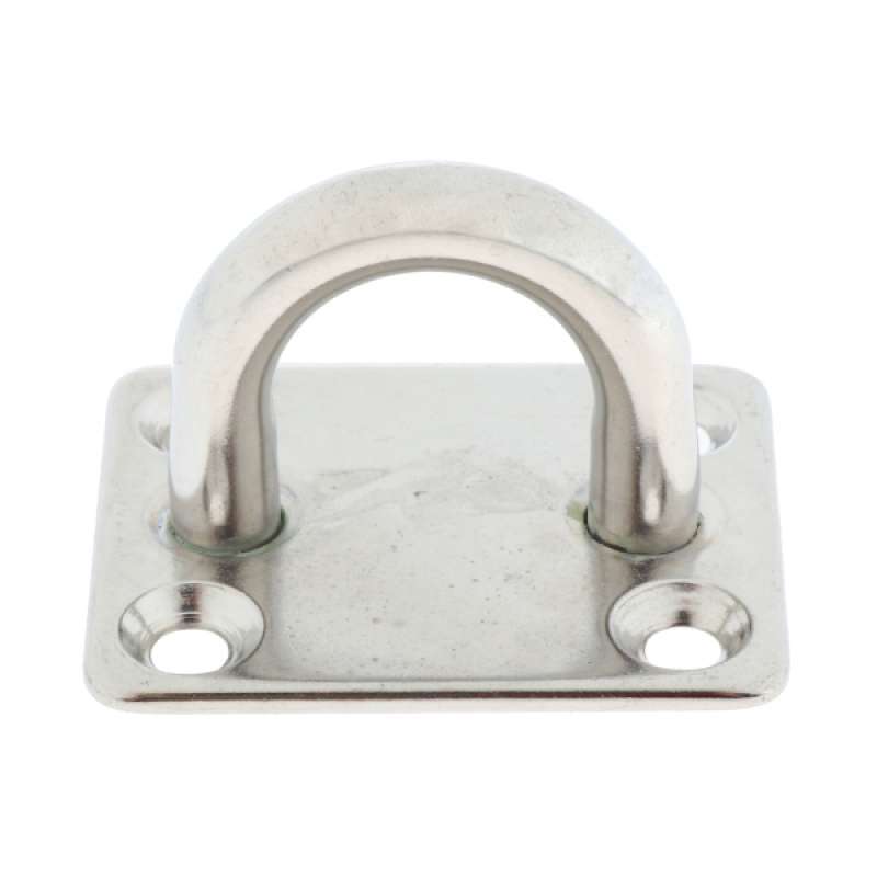 Jual Heavy Duty Marine Grade Anchor 8mm Square Pad Eye Plate Shade Sail Ring Hook Online September 2020 Blibli Com