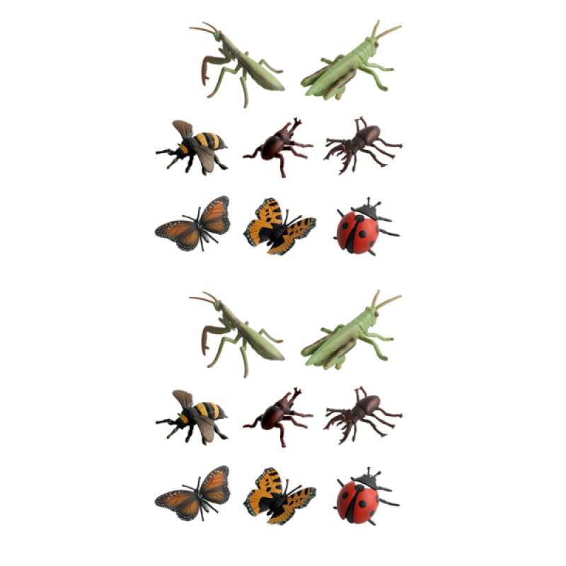 Kids Children's Realistic Insect Bug Animal Model Figures Play Set Toy 