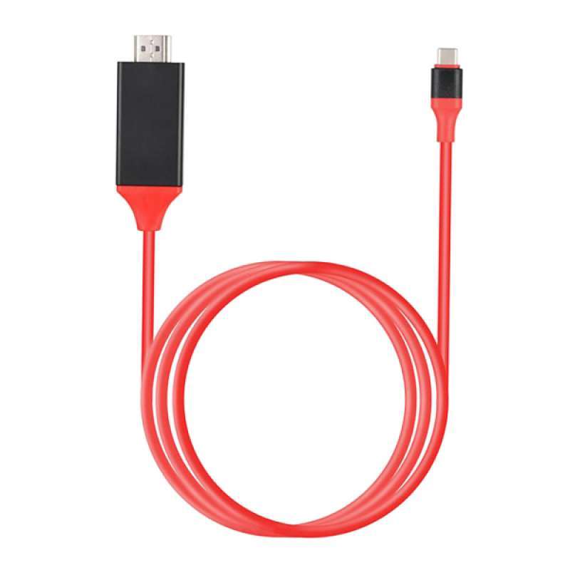 Jual Usb 3 1 Type C Phone To Hdmi Tv Hdtv Video Cable For Samsung 2meter Red Online November 2020 Blibli