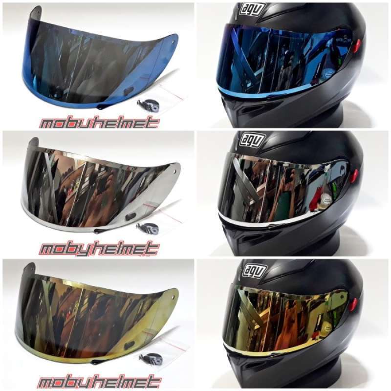 Flat visor shop agv k3sv