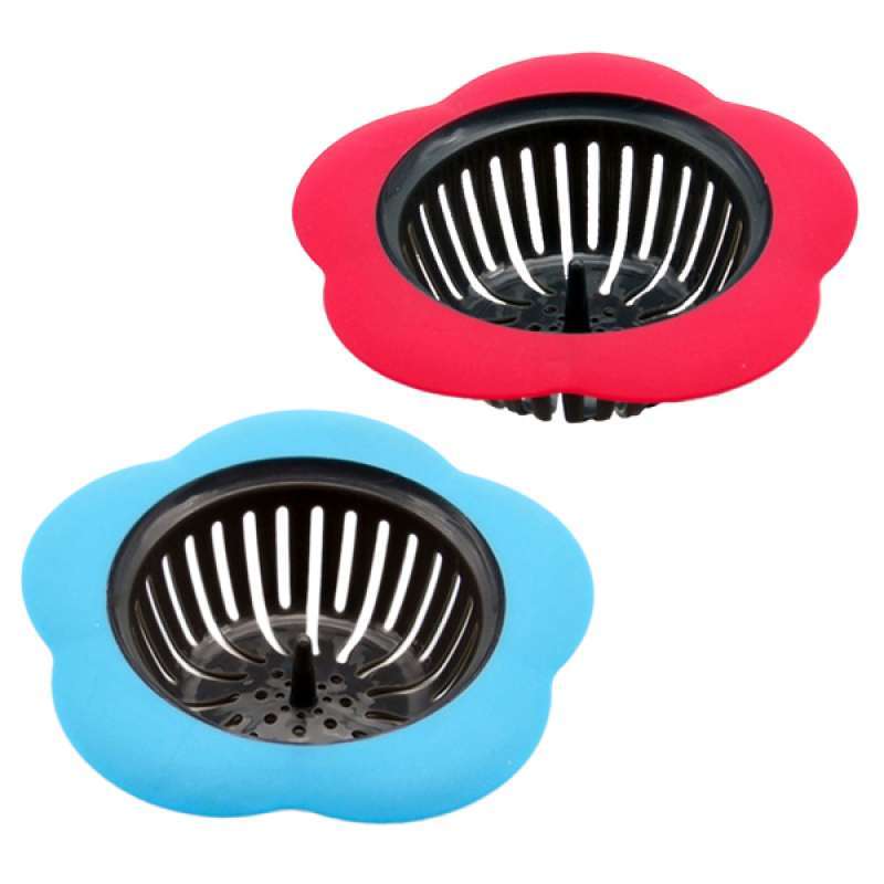 Jual Pack 2 Sink Drain Basket Stopper Hair Bath Sink Strainer Sewer Filter Cover Murah Juni 2021 Blibli