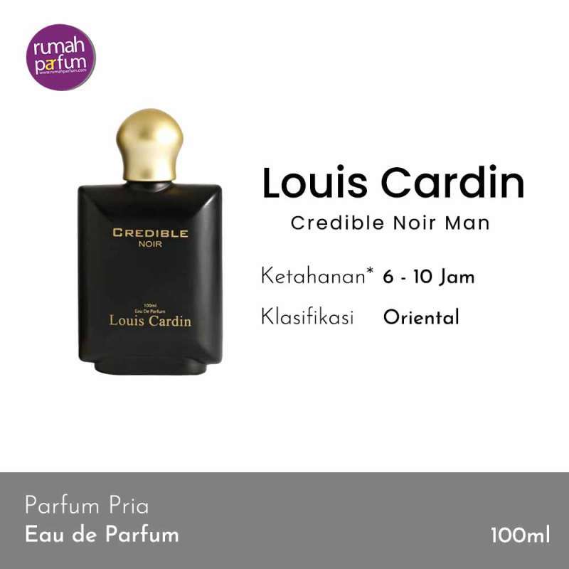 Jual Louis Cardin Credible Noir Man di Seller Rumah Parfum - Kota Jakarta  Barat, DKI Jakarta | Blibli