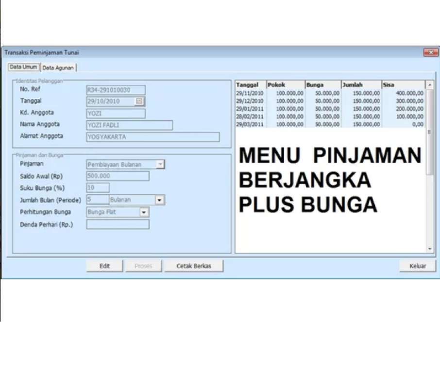 Promo PROGRAM KASIR TOKO DAN KOPERASI SIMPAN PINJAM MUDAH di ...