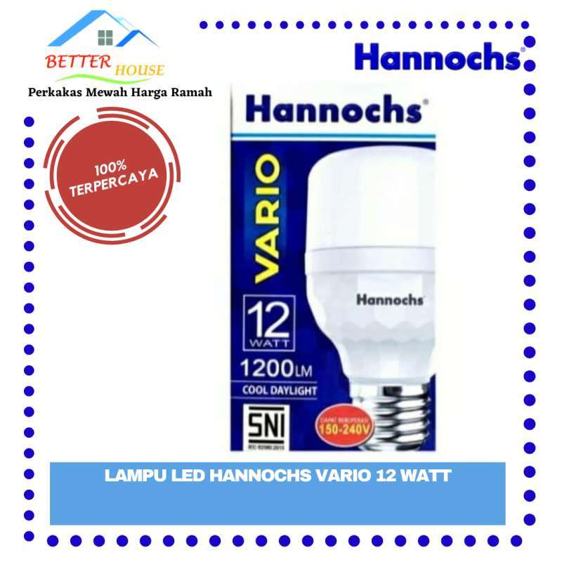 Jual Lampu Led Murah Hannochs Vario 12 Watt Terbaru Juni 2021 Blibli