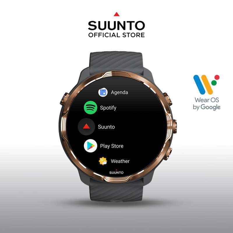 Tangan Pintar Suunto 7 Graphite Copper 