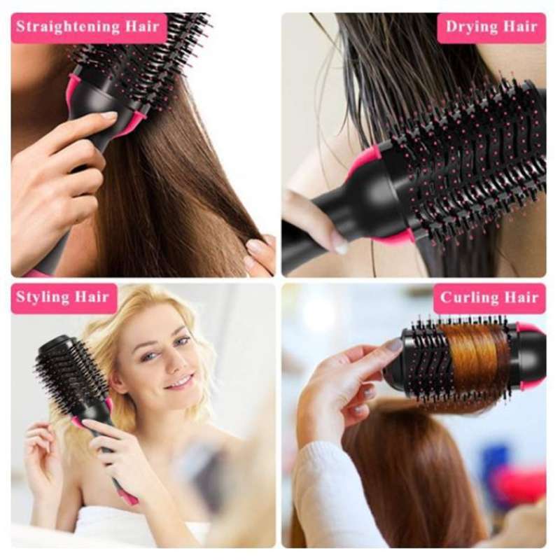 Hot comb hair dryer