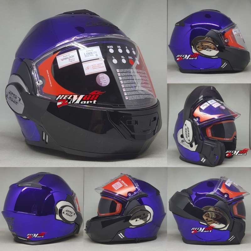 ls2 ff399 valiant single mono helmet Helmets Modular (Matte Black day comfort and no hot spots LS2 FF399 VALIANT " BIG