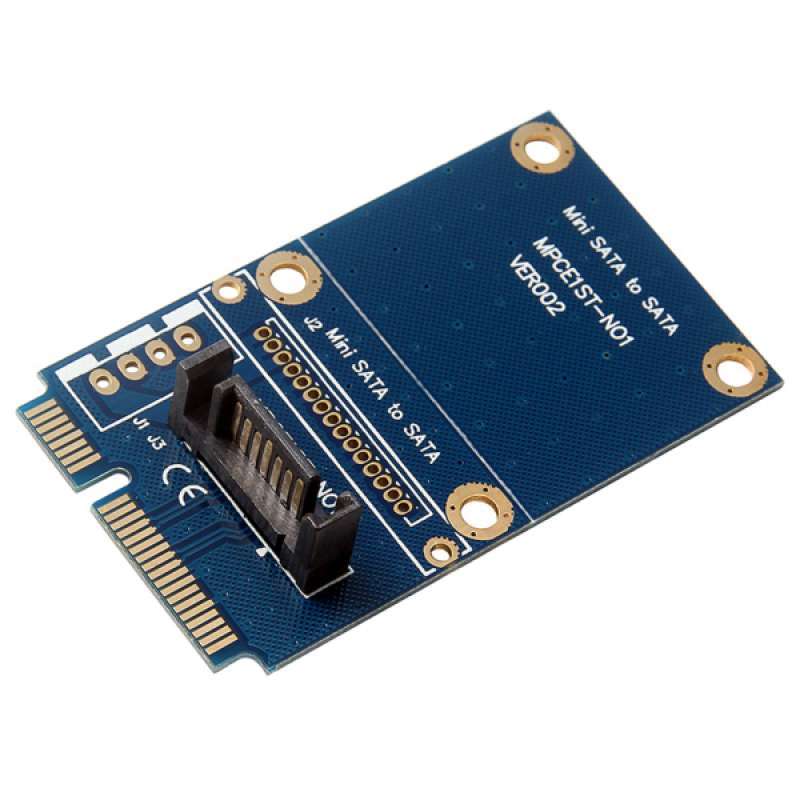 Promo Msata Mini Pci E Sata Ssd Slot To 7pin Sata Hdd Converter Card Adapter Di Seller Homyl China Blibli