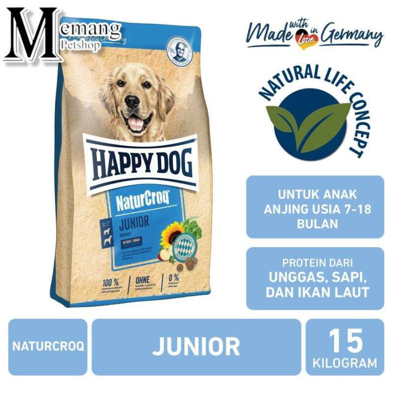 Happy Dog HAPPY DOG NaturCroq Junior 15 kg 