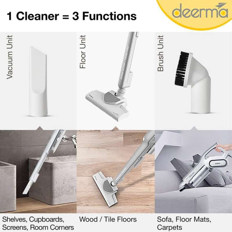 Jual Xiaomi Deerma Vacuum Cleaner 2 In 1 Penyedot Debu Dx700 Dx700s Dx700s Terbaru Juni 21 Blibli