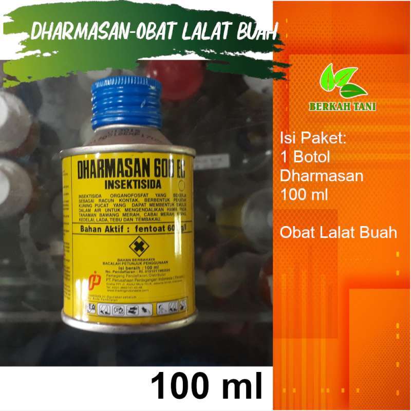 Jual Dharmasan 100 Ml Fentoat Obat Hama Lalat Buah Kuning Di Seller Berkah Tani10 Kab Madiun Jawa Timur Blibli