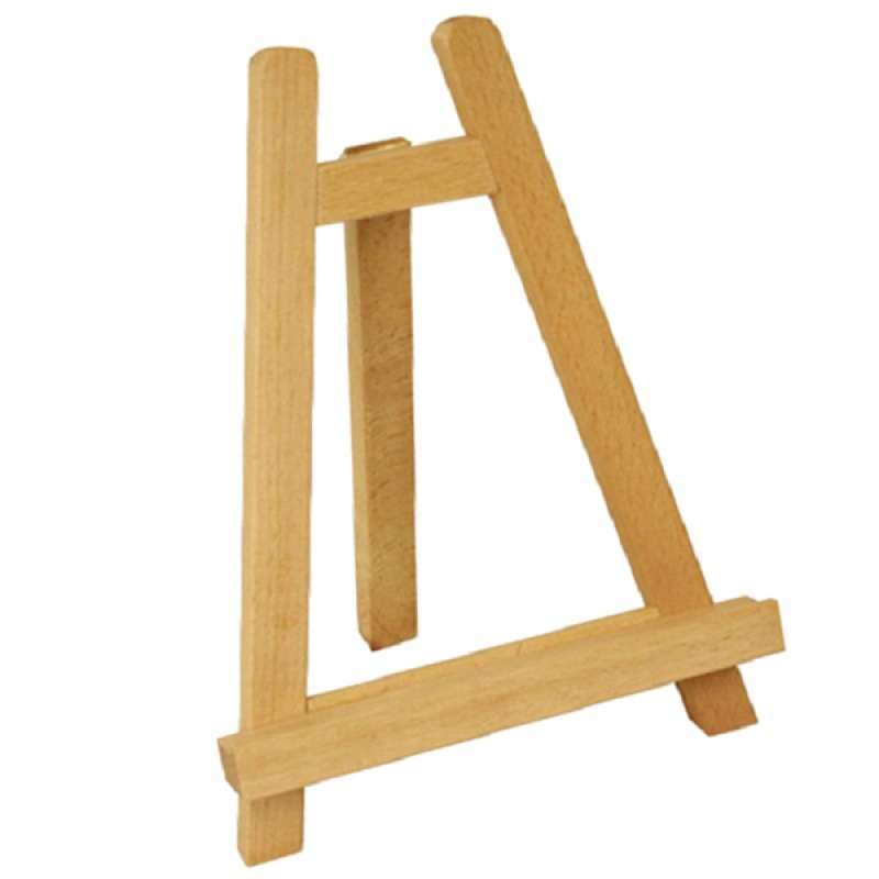 1-10X 9" Tabletop Wood Easel Mini Tripod Holder Birthday Party Display Stand