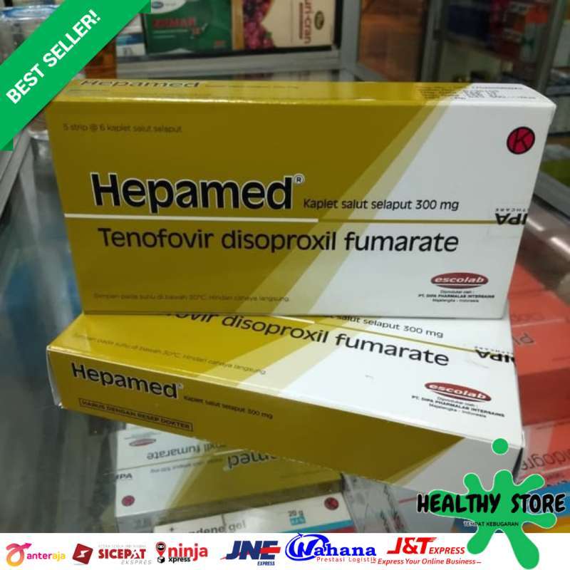 Jual Hepamed Arv Tenofovir 300 Mg Isi 30 Tablet Per Box Original Online Desember 2020 Blibli