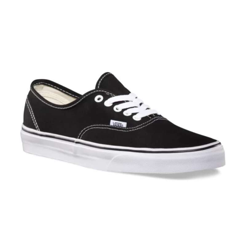vans authentic black harga