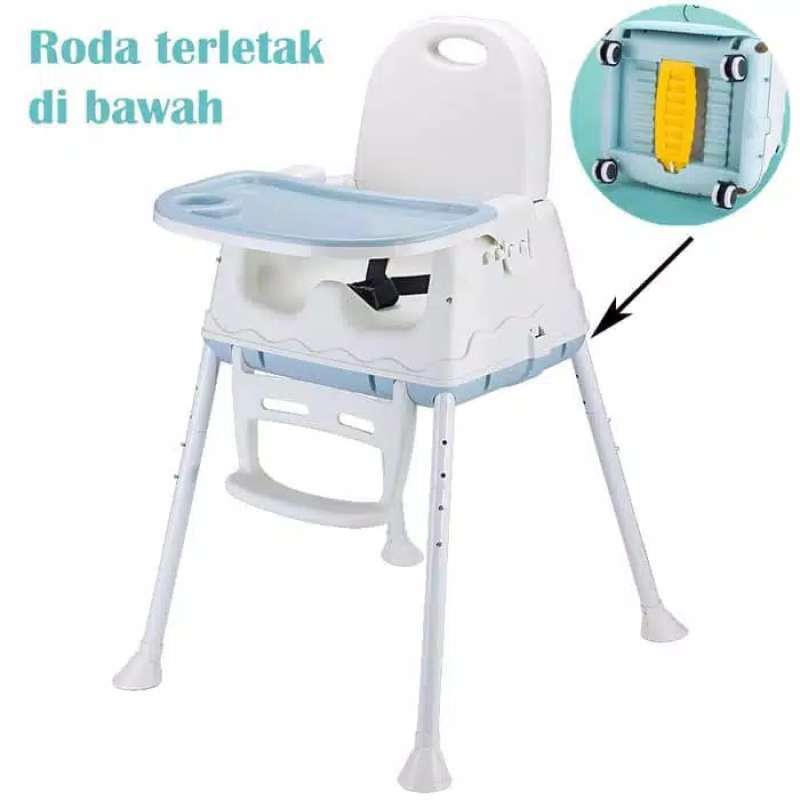 Jual Baby Chair Kursi Makan Include Matras Portable 3in1 Hight Low Scooter Bayi Satu Set Kursi Makan Bayi Online Oktober 2020 Blibli Com
