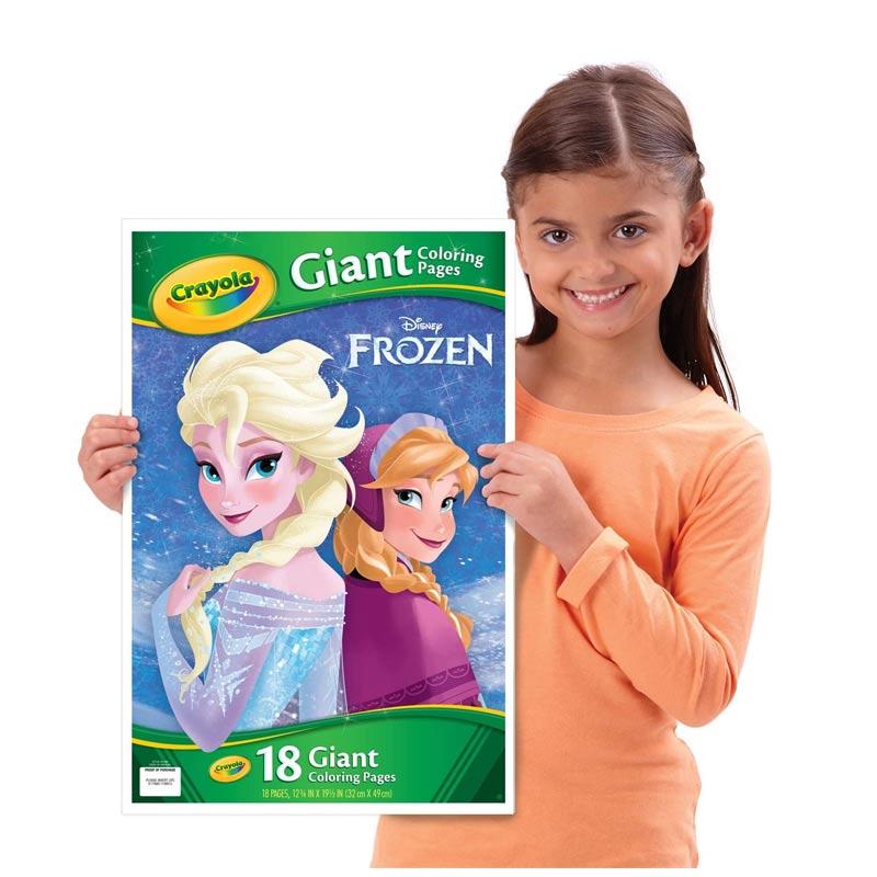 Jual Crayola Giant Coloring Pages Frozen 2 41993 Online Februari 2021 Blibli