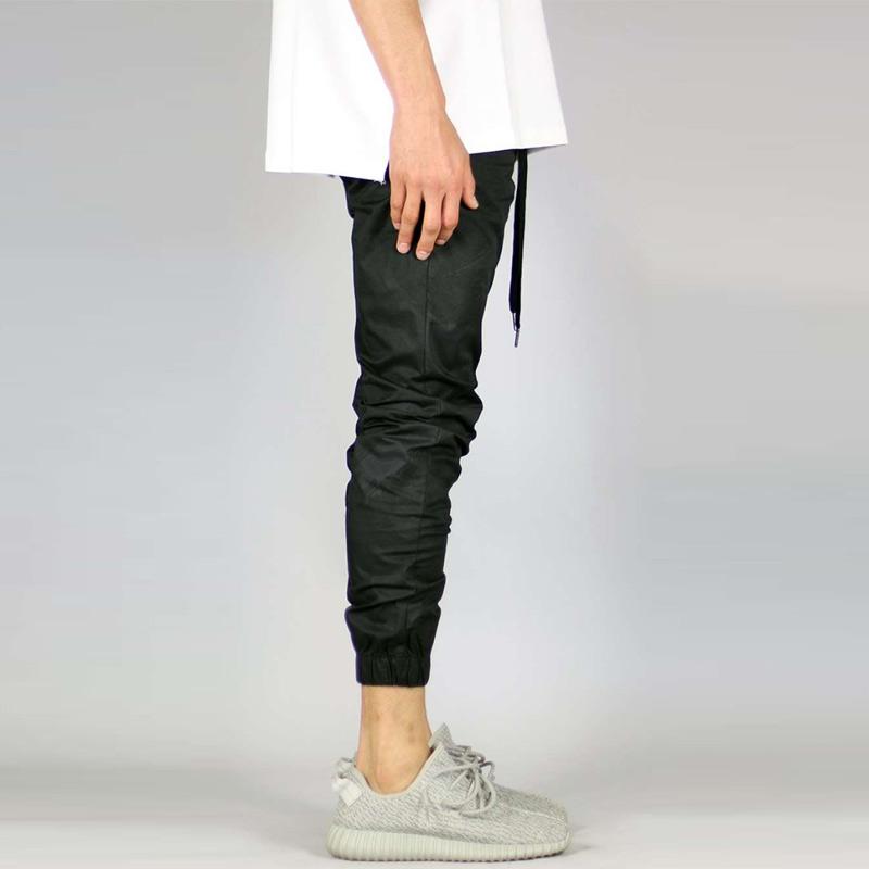 Hyper denim joggers top
