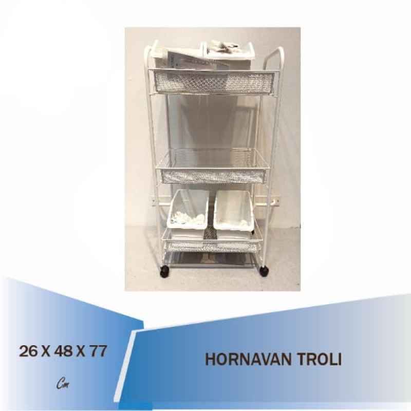 Jual Troli Roda Rak 3 Susun Hornavan Ikea Online November 2020 Blibli Com