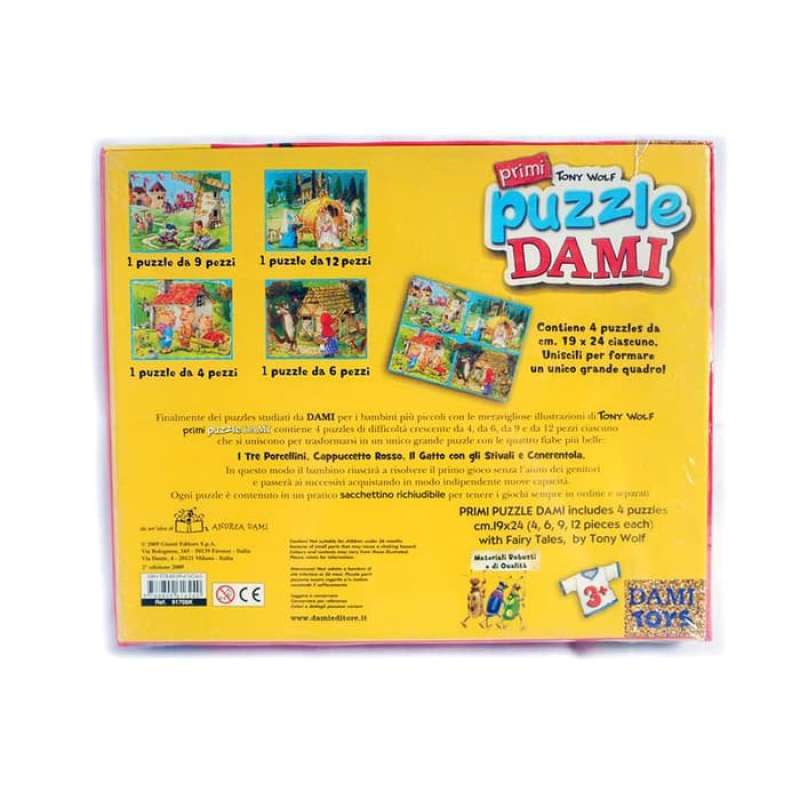 Jual Mainan Edukasi Anak Puzzle Set Dami Import Puzzle Binatang Tony Wolf Online November 2020 Blibli Com