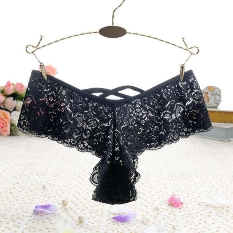 Jual Celana Sexy Wanit G String Lace Thong Seamless Briefs Panties