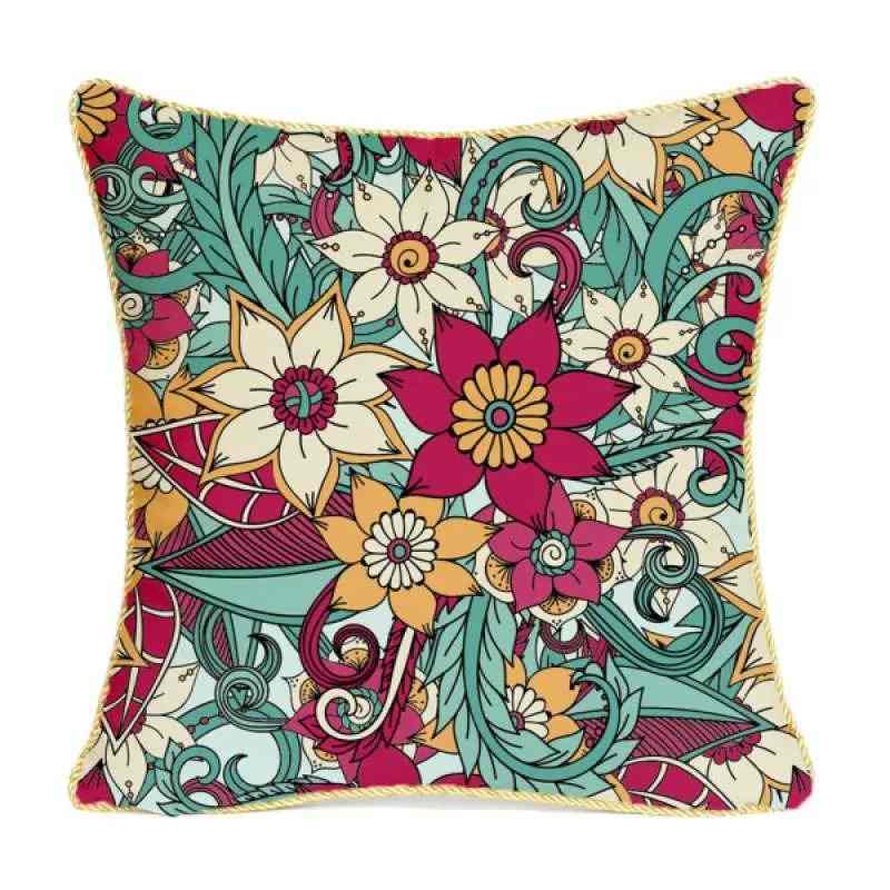 flower pillow covers