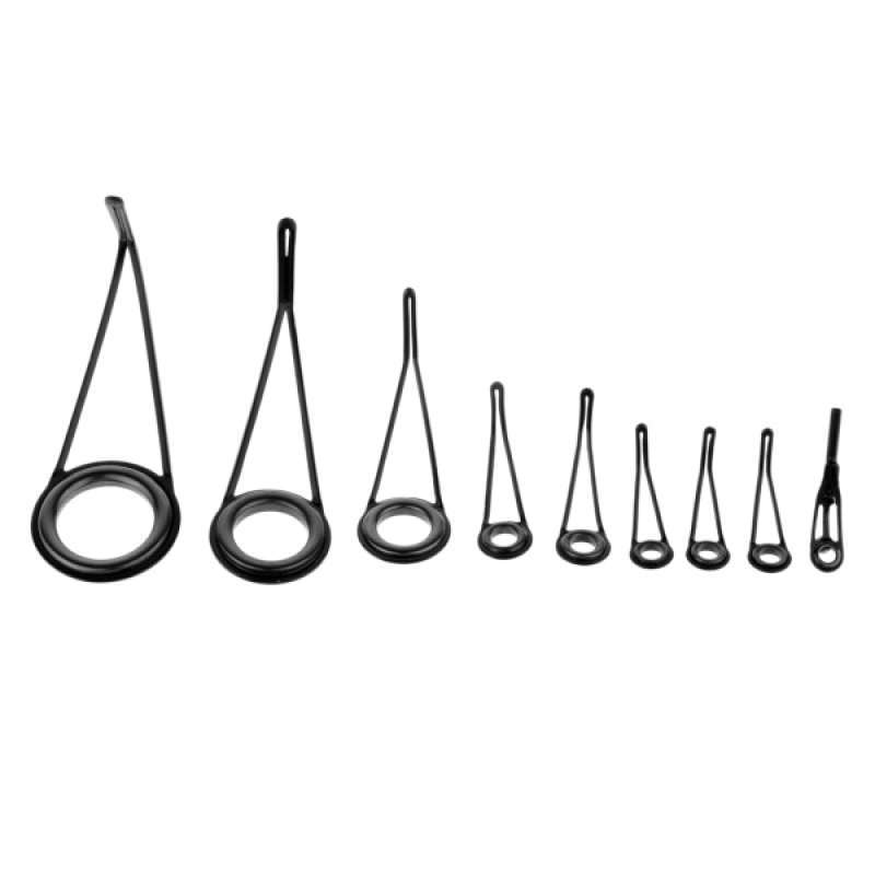Jual 9pcs Various Sizes Fishing Rod Guides Spinning Eyes Rings Tip Top Repair Kit Online November 2020 Blibli Com