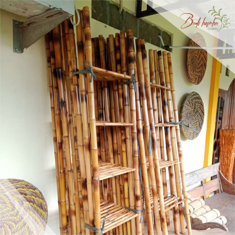 Jual Tangga Bambu Cendani Cendani Bamboo Ladder Tangga Dekoratif Antik Murah Online Januari 2021 Blibli