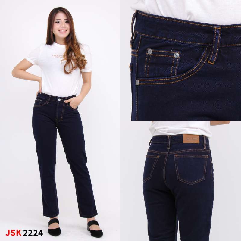 Celana Boyfriend Wanita Celana Jeans 