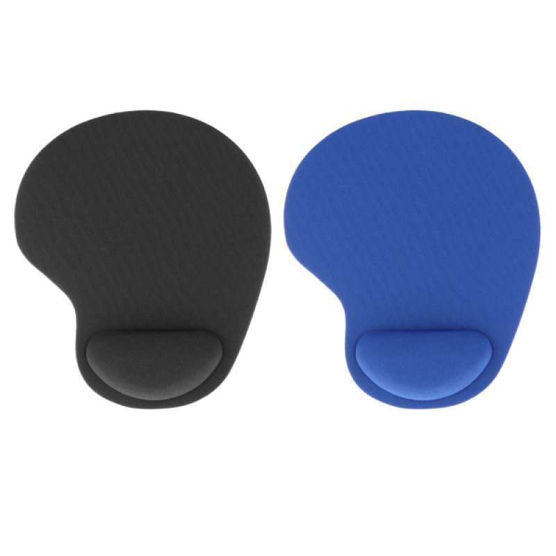 Jual Mouse Pad With Gel Rest Wrist Support Mat Gaming For Laptop Black Blue Online November 2020 Blibli