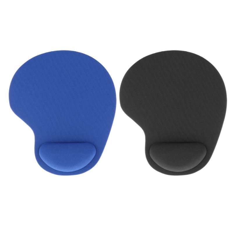 Jual Mouse Pad With Gel Rest Wrist Support Mat Gaming For Laptop Black Blue Online November 2020 Blibli