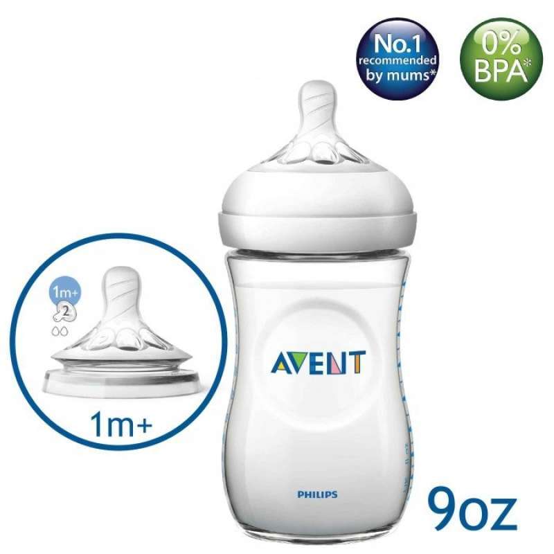 Jual Botol Susu Bayi Philips Avent Natural Bottle 2 0 260ml Scf693 13 Online Desember 2020 Blibli