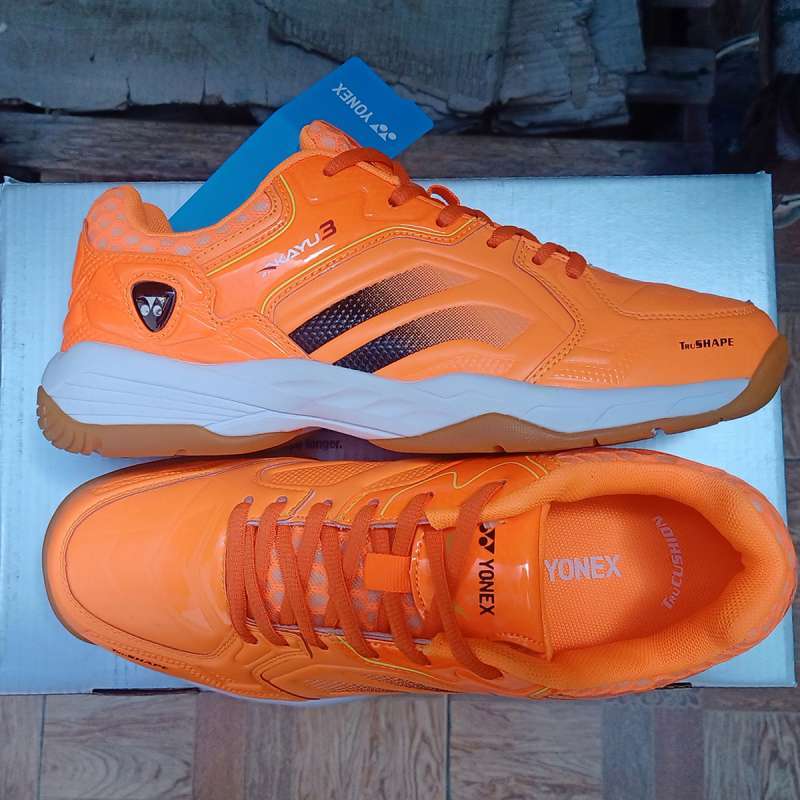 Jual Yonex Akayu 3 Sepatu Badminton Yonex Original Warna Bright Orange Online Oktober 2020 Blibli Com