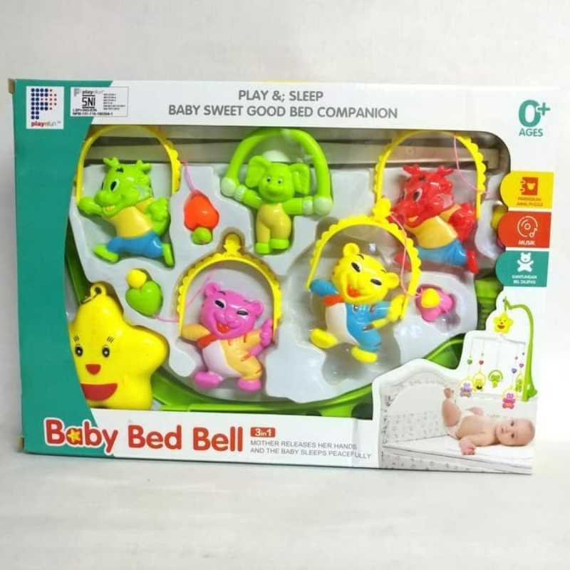 Jual Mainan Bayi Music Box Gantung Baby Bed Bell Crib Toys Musical Dmb100701 Online Desember 2020 Blibli