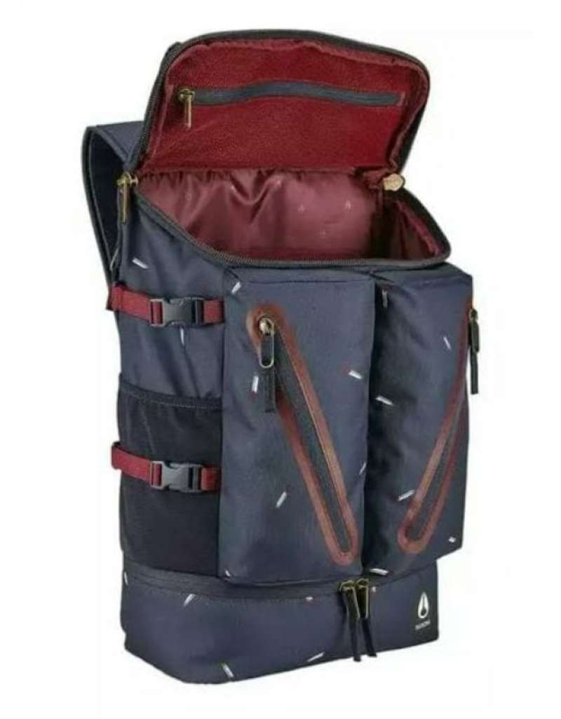 NIXON BACKPACK C28211982 SCRIPPS II MIDNIGHT NAVY MULTI original