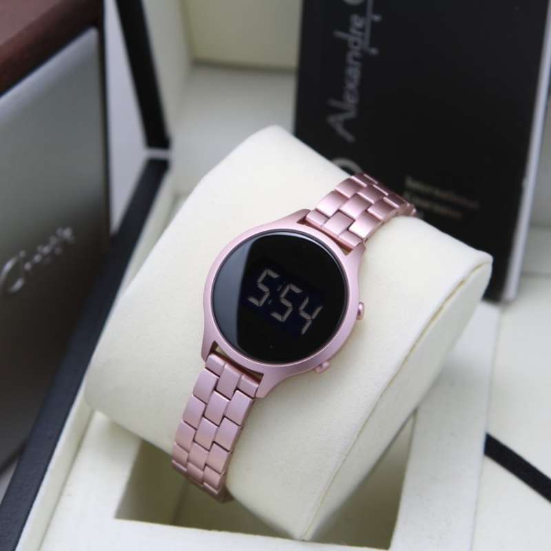 Jual Jam Tangan Wanita Alexander Christie Original/Jam Tangan Alexandre Christie Wanita/Jam Alexandre Christie Wanita Original/AC9379 - Rosegold Digital di Seller SabanaWatch - Pademangan Timur, Kota Jakarta Utara | Blibli