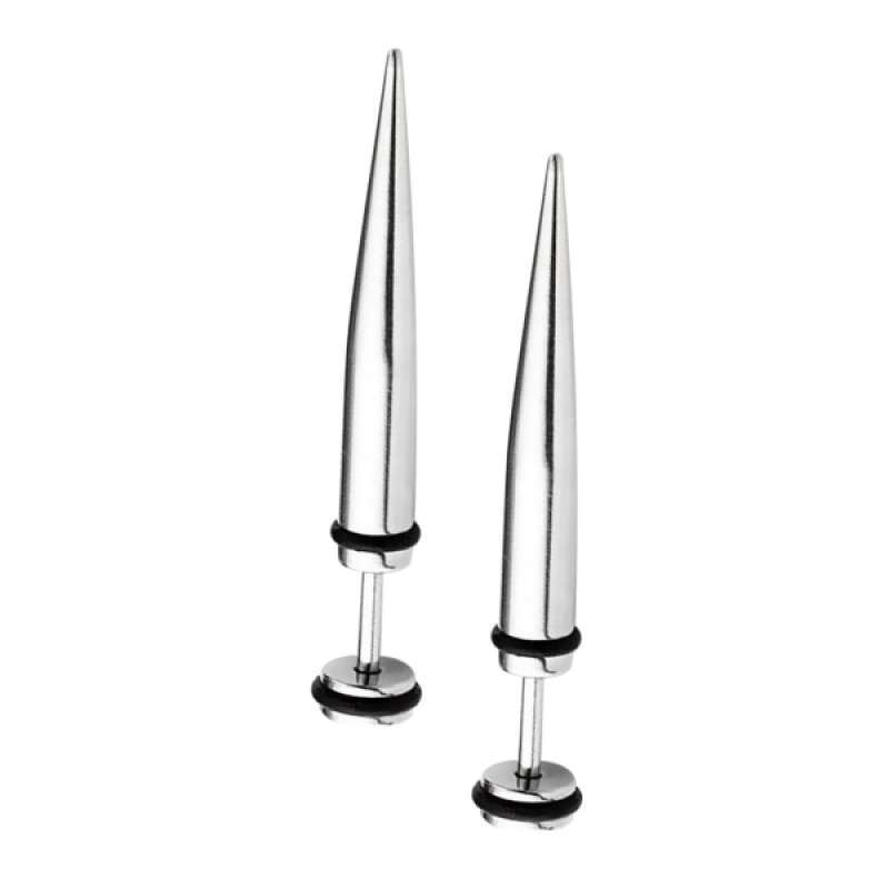 2X Pop Jewelry Punk Style Women's Men's 316L Stianless Steel Screw Stud Earrings 2X Pop Jewelry Punk Style Women's Men's 316L Stianless Steel Screw Stud Earrings