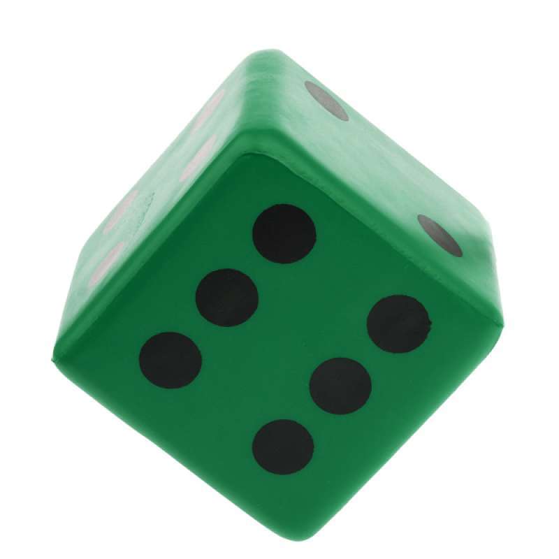 Sponge Dice Foam Dot Dice Playing Dice for Math Teaching Puzzle Toy 8cm