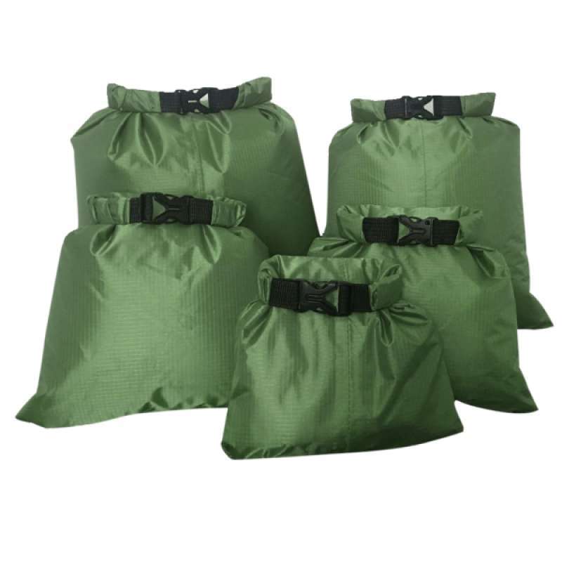 5pcs Outdoor Waterproof Dry Bag Sack Storage Camping Canoeing Accessories