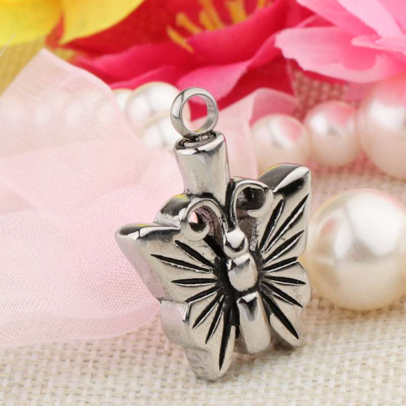 Promo Butterfly Cremation Urn Pendant 