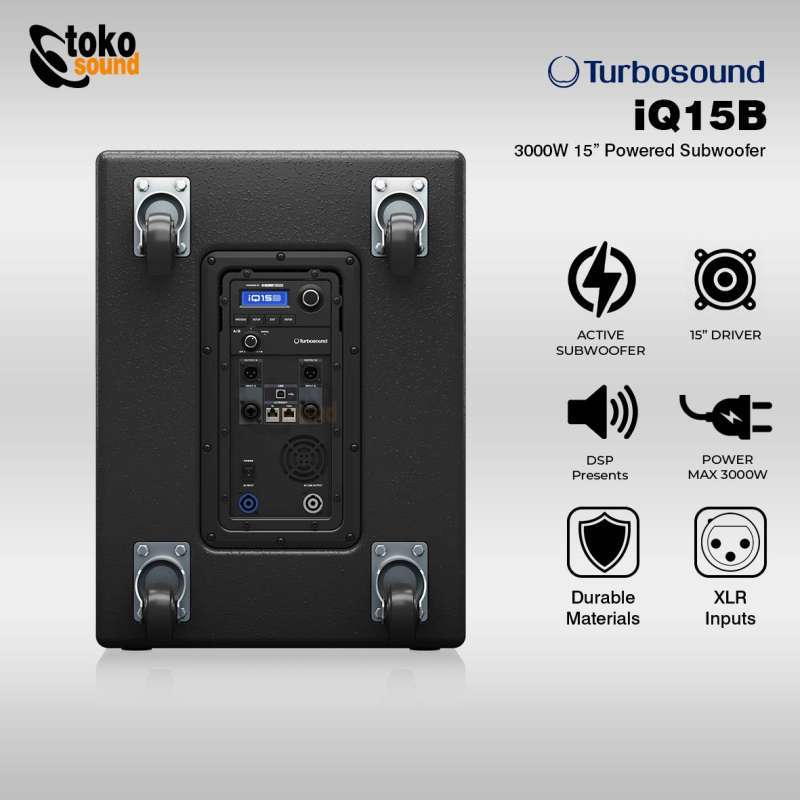 Jual Turbosound Iq15b 3000w 15 Inch Powered Subwoofer Di Seller