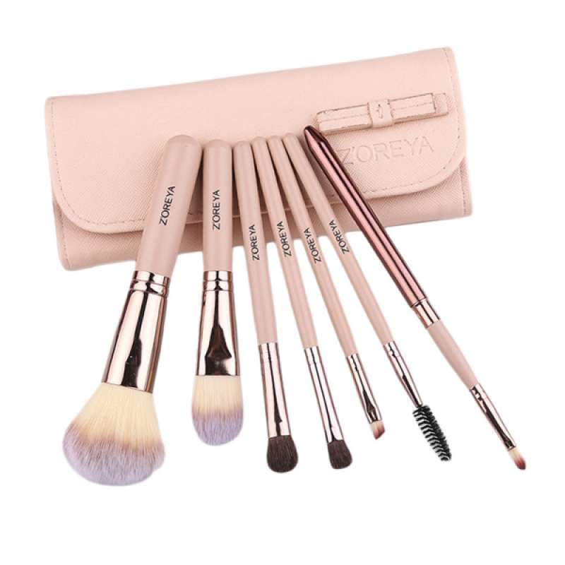 Jual 7pcs Makeup Brushes Face Powder Blusher Concealer Lip Brush For Beginners Artist Online November 2020 Blibli Com