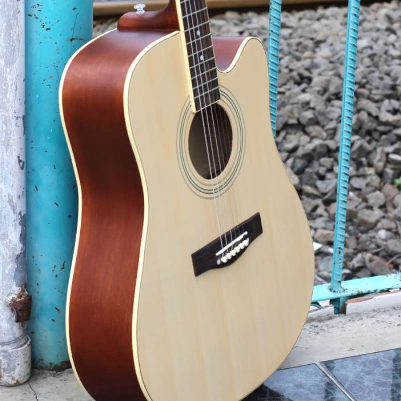 Gitar Akustik Cole Clark Murah Bagus Bonus Tas Gitar dan Senar