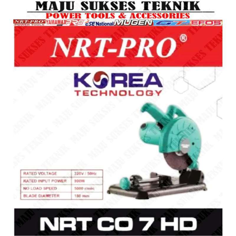 Jual Nrt Pro Co 7hd Mesin Potong Besi Cut Off 7 Inch Mesin Gerinda Potong Besi Di Seller Maju Sukses Teknik Kab Tangerang Banten Blibli