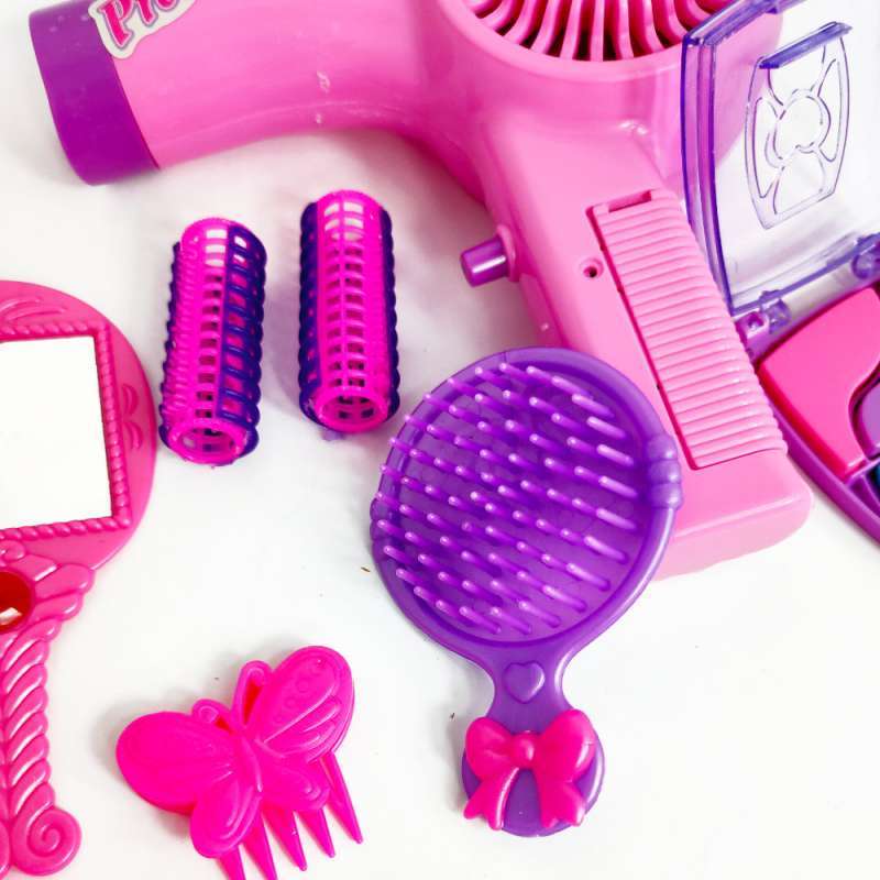 Jual Mainan Anak Salon Salonan Fancy Kit Make Up Fashion Hairstyle Dapat Tas Mainan Salon Salonan Dandan Gaya Rambut Hair Dryer Anak Gratis Baterai Murah Mei 2021 Blibli