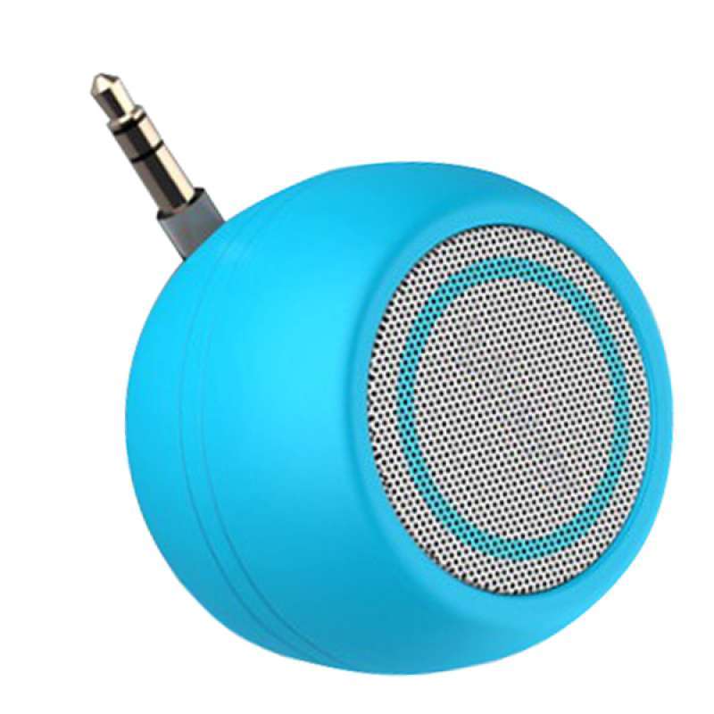Jual Portable Mini Speaker 3w 3 5mm Aux Jack Music Audio Player For Phone Notebook Online Februari 2021 Blibli